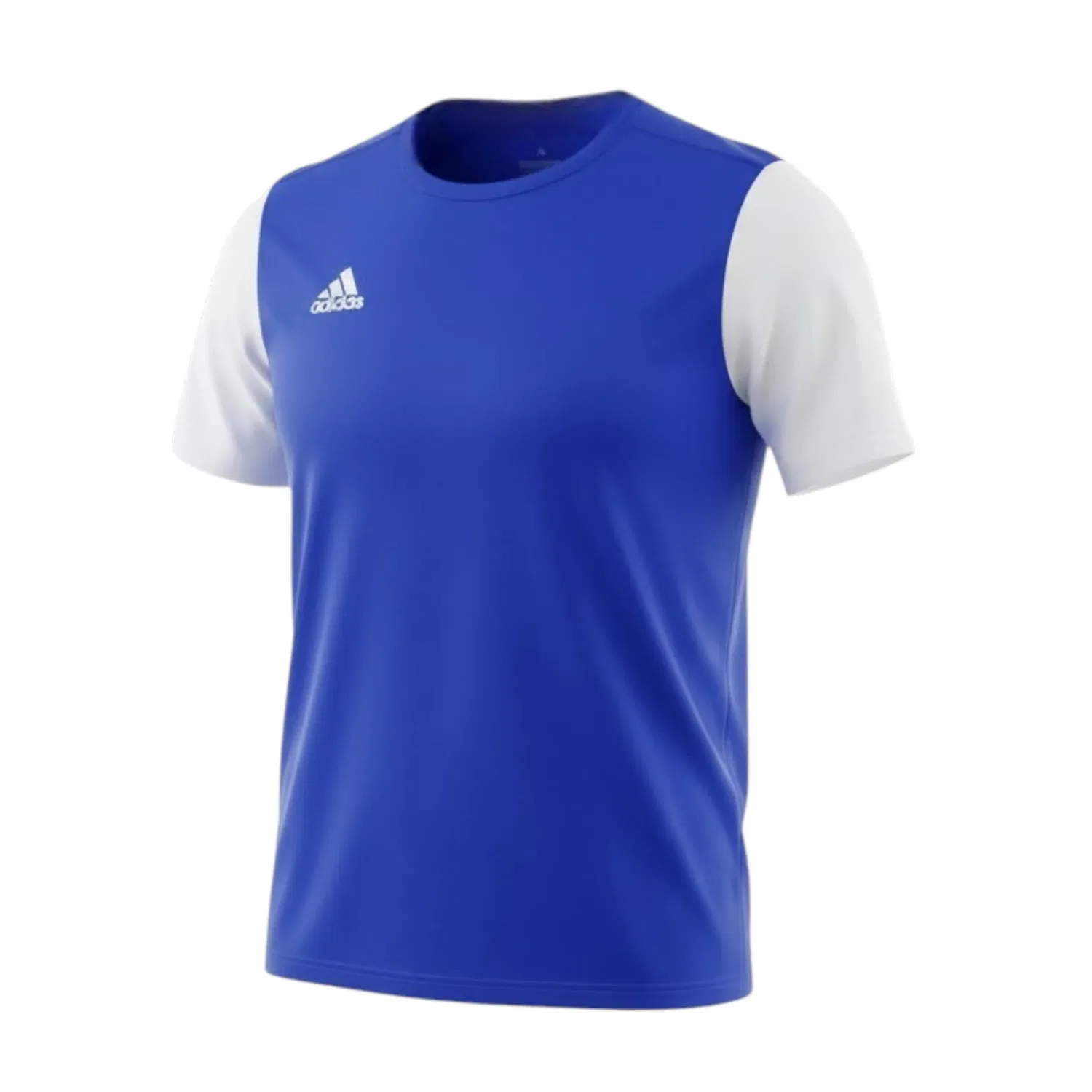 Футболка с контрастными рукавами Adidas, синий