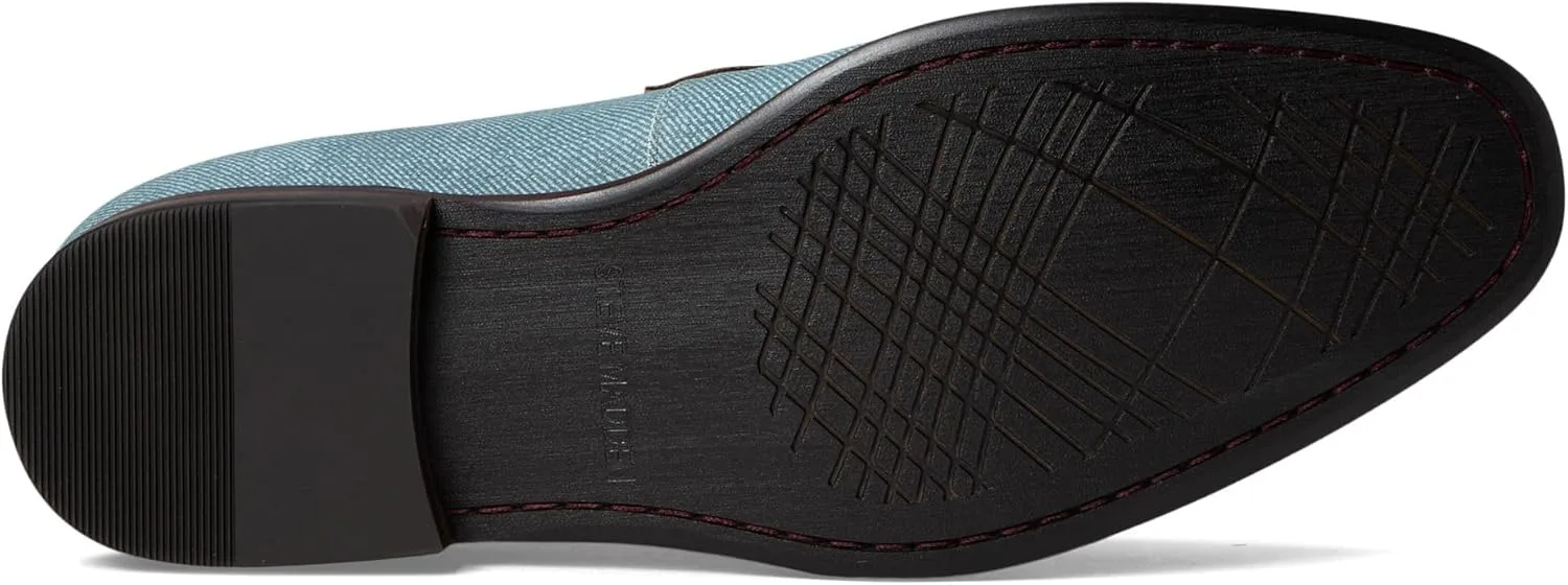 Мужские лоферы Steve Madden Odello Drivers, деним — фото 3
