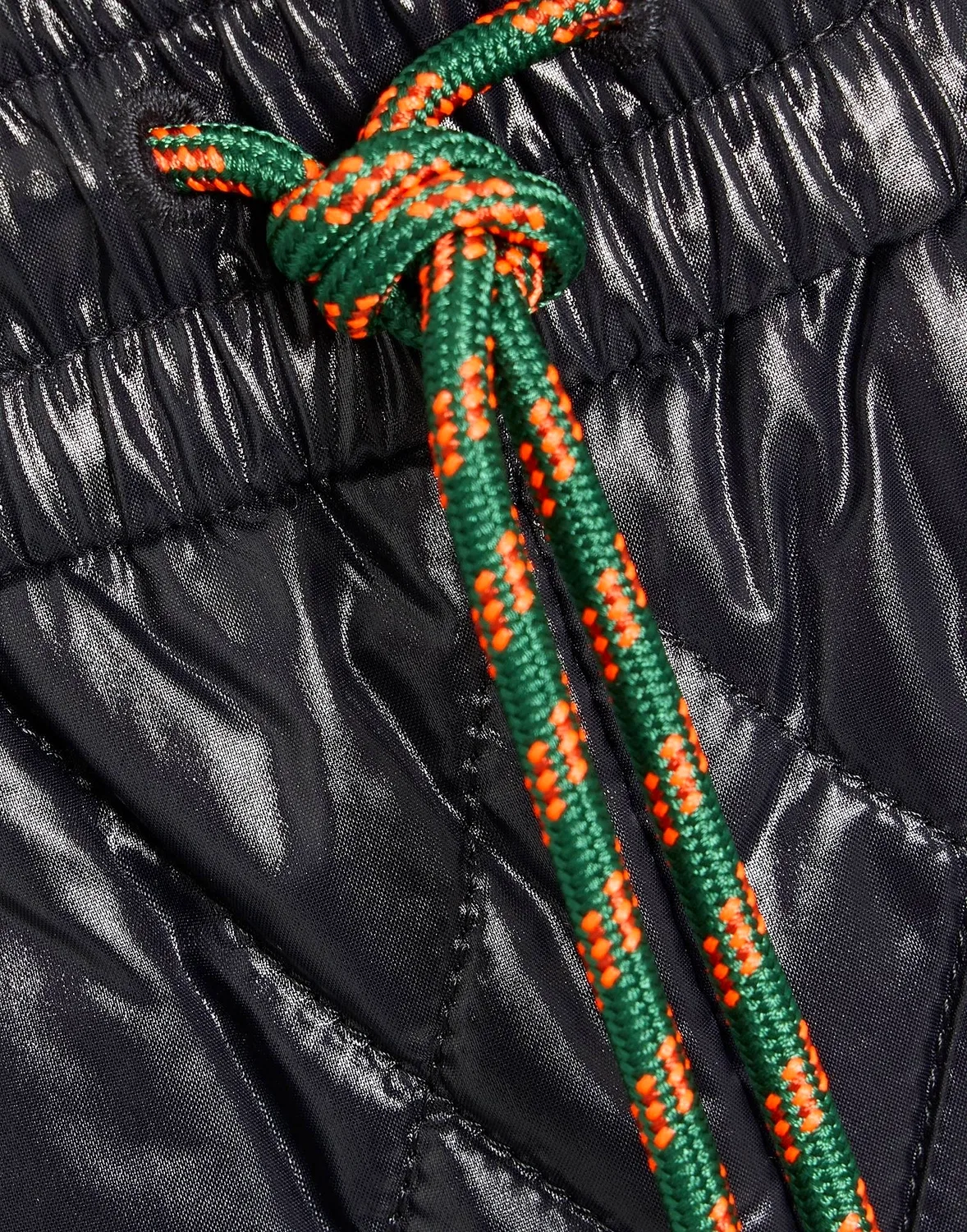 Женские шорты стеганые с высокой посадкой Gucci, черный — фото 4
