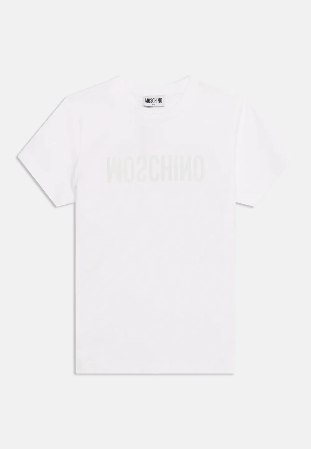 Макси-Футболка унисекс с принтом Moschino, Bianco Ottico