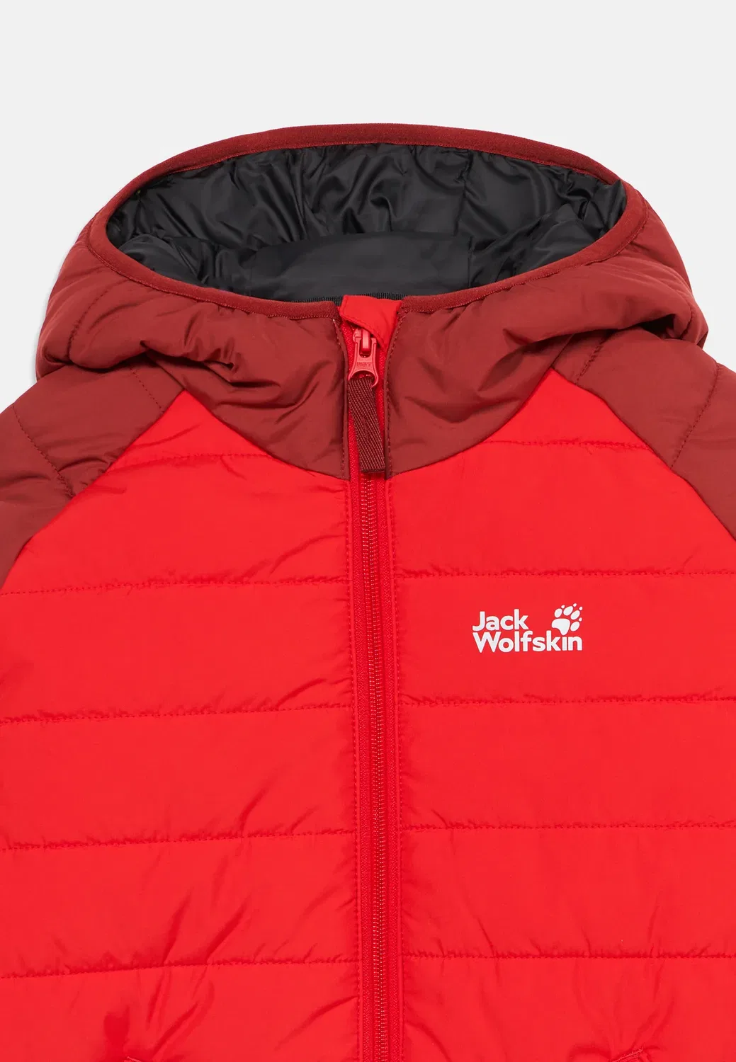 Детская легкая куртка Zenon Jack Wolfskin, Siren Red — фото 3