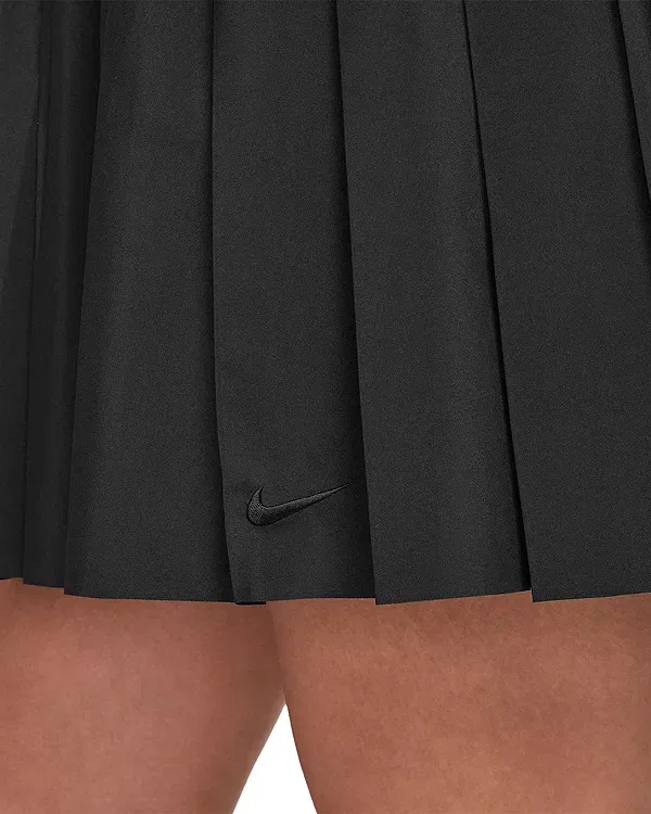 Женская юбка плиссе Nike, черный — фото 4