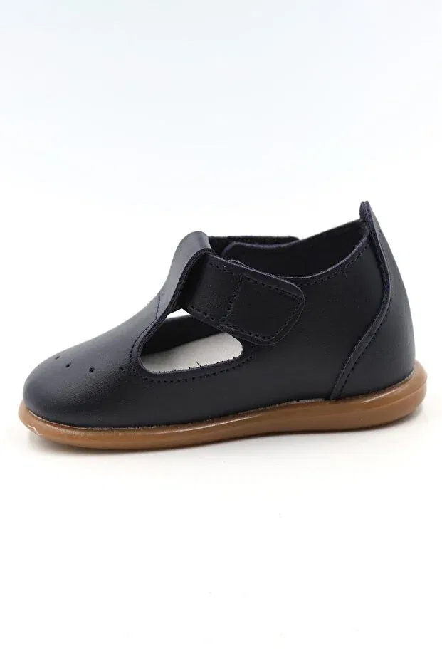 Детская обувь ортопедическая для девочек Macco Shoes, Navy Blue — фото 4