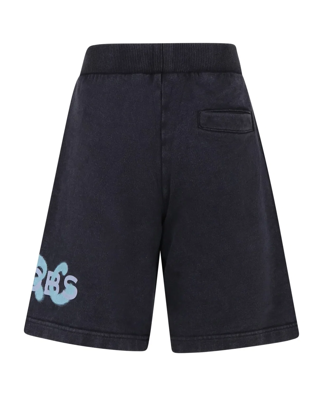 Шорты бермуды с логотипом Boys Logo Bermuda Shorts Little Marc Jacobs, Black — фото 2
