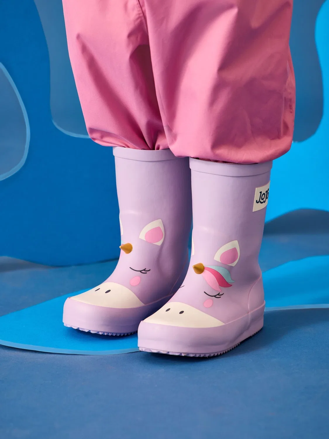 Резиновые сапоги Unicorn Print Jojo Maman Bébé, сиреневый