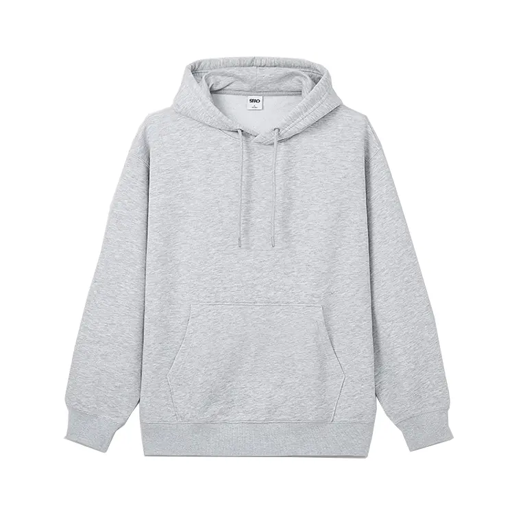

Толстовка Unisex Hooded Moderate Heavyweight SPAO, heather серый