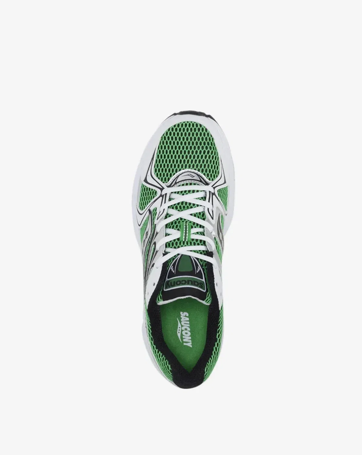 Мужские кроссовки Saucony Ride Millennium S70812-26 White Fern Lifestyle Shoes LIQ265 — фото 4