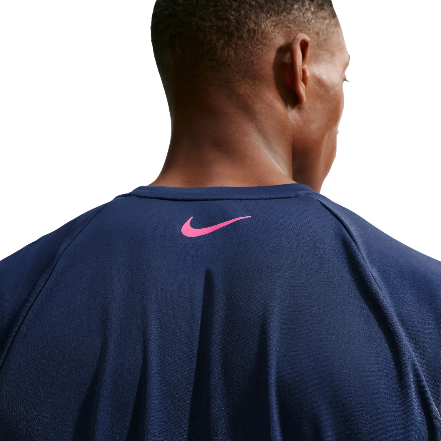 Мужская футболка Swim Hydroguard Dri-FIT UV T-Shirt 'Midnight Navy' Nike, Midnight Navy — фото 3