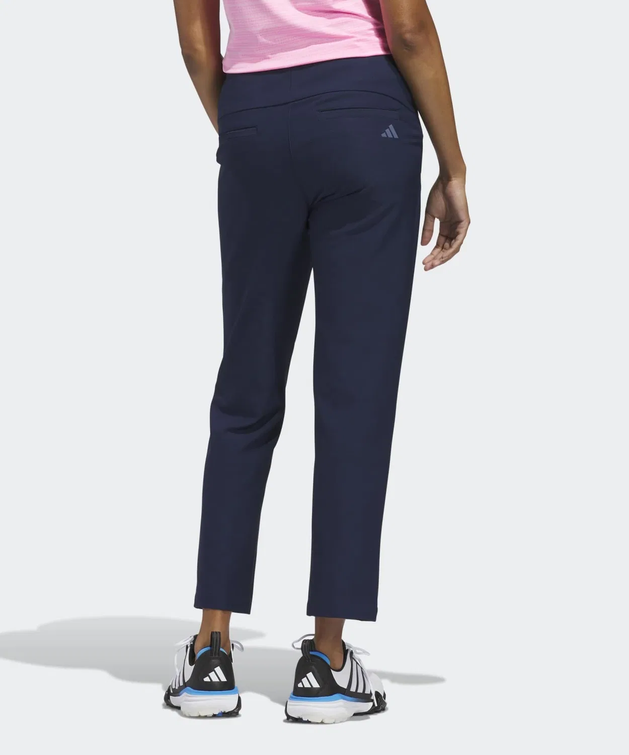 Женские спортивные брюки с высокой посадкой из стрейч-ткани Ultimate365+ Ankle Pant Adidas, Синий — фото 2