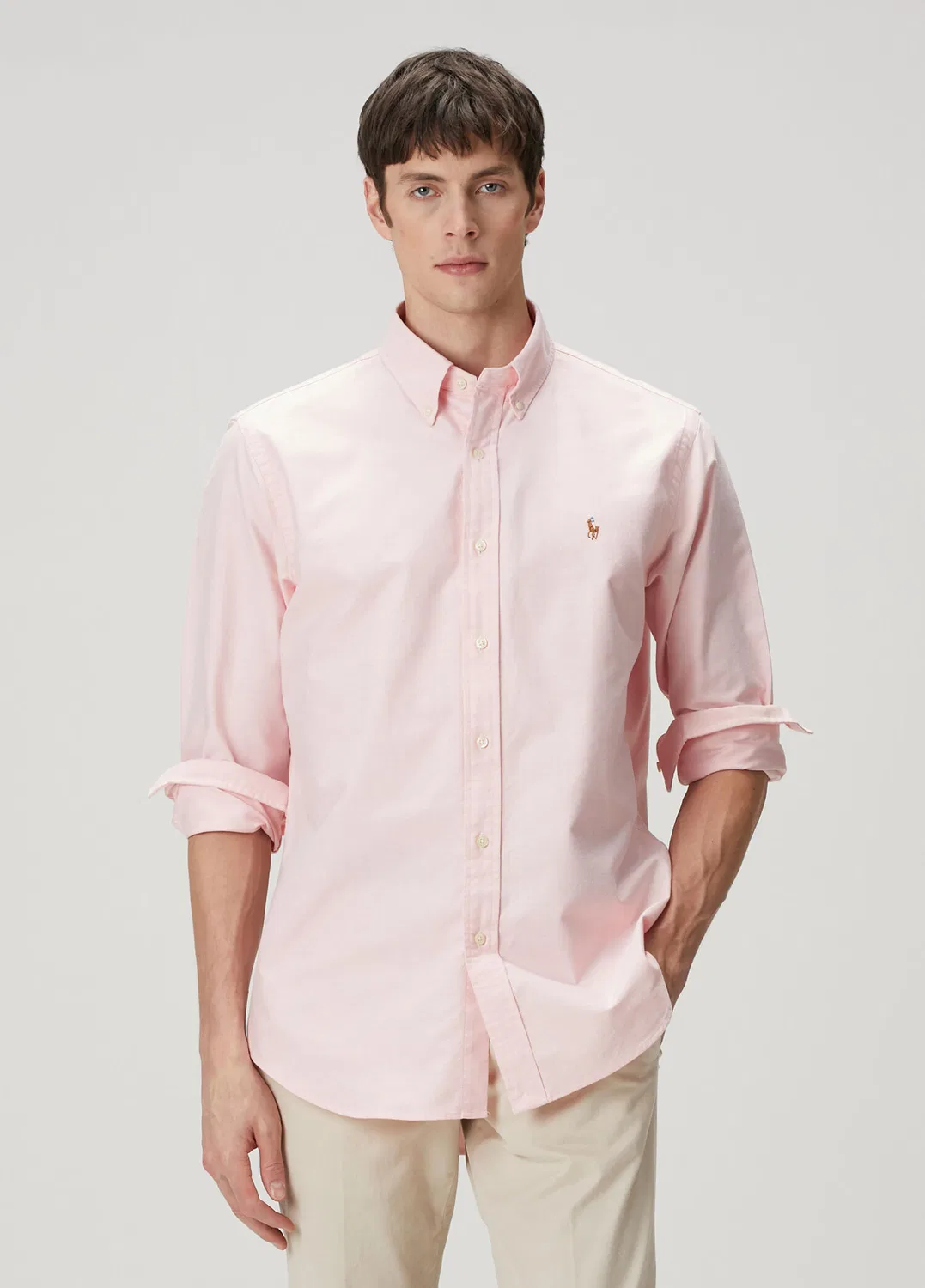 Рубашка Polo Ralph Lauren, pembe