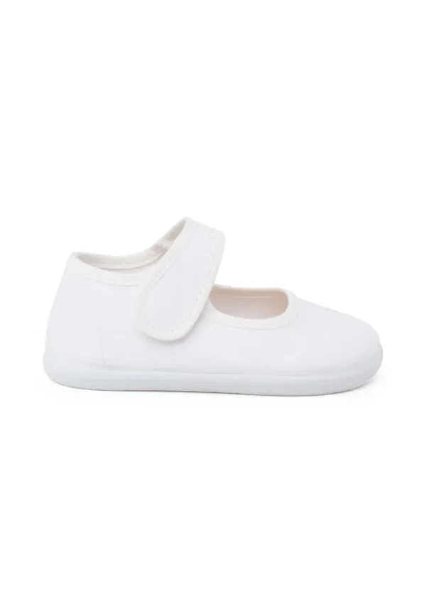 Балетки на щиколотке Pisamonas, Blanco, белый