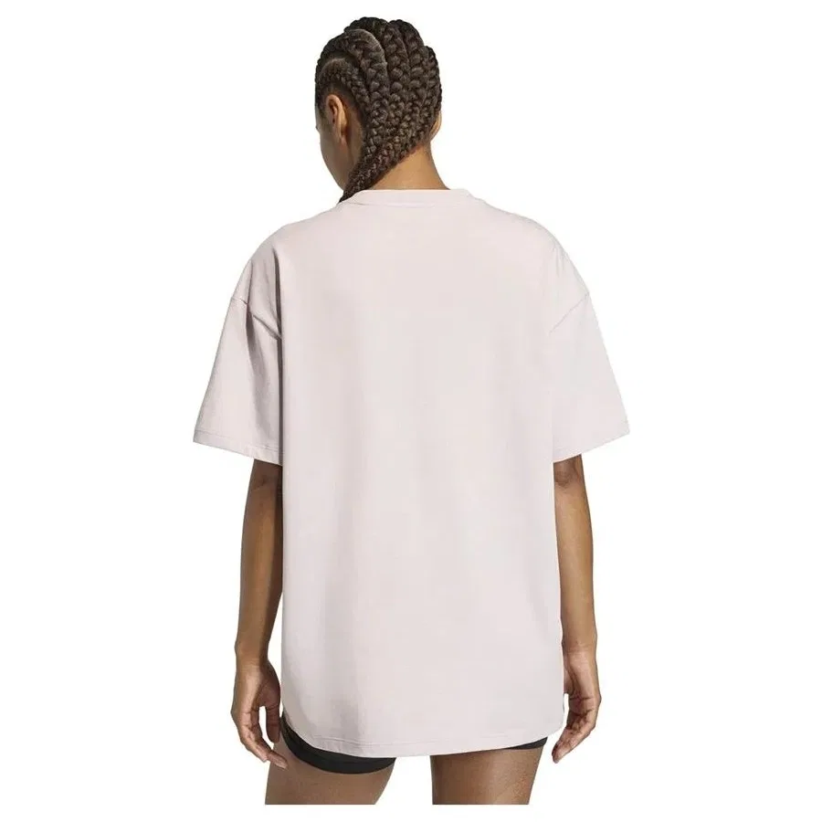 Женская футболка с длинным рукавом adidas PL ESS TEE, Фиолетовый — фото 3