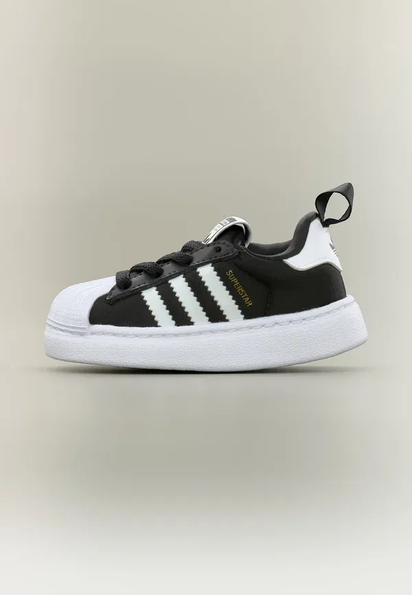 Детские туфли Superstar Quickon унисекс Adidas Originals, белый/черный