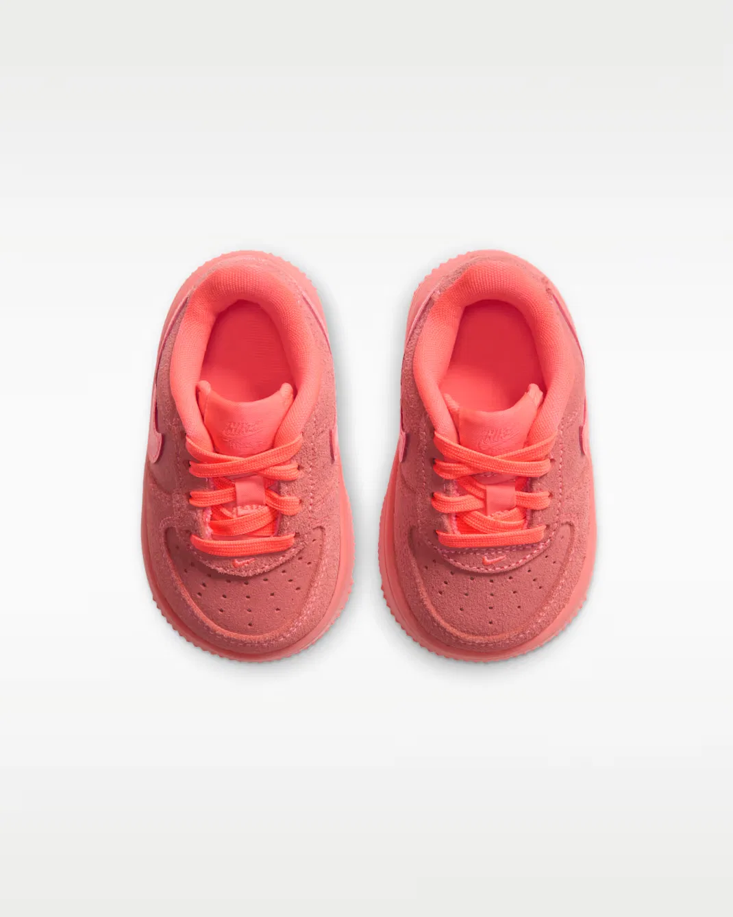Детская/подростковая обувь Nike Force 1 Low Suede, Hot Lava/Hot Lava/Hot Lava — фото 4