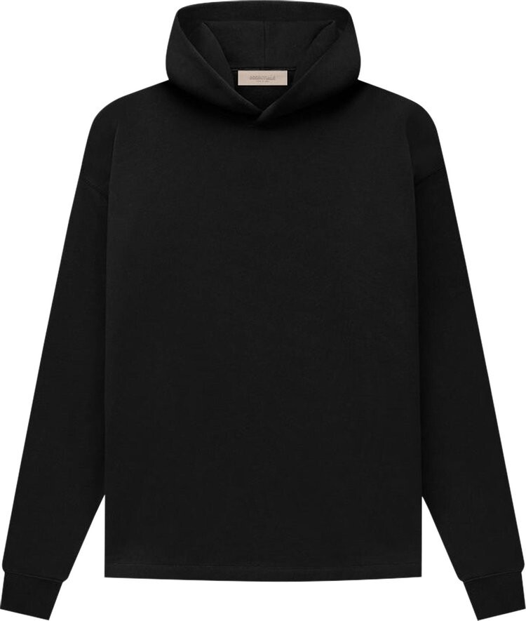 

Худи Fear of God Essentials Relaxed Hoodie 'Stretch Limo', черный