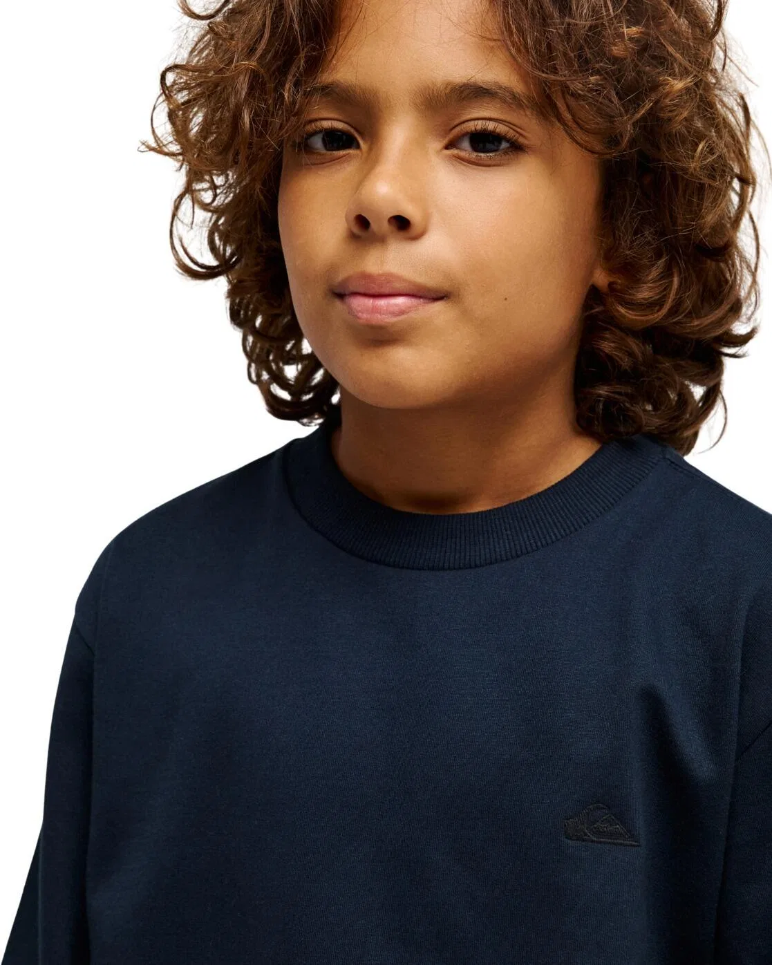 Детское флисовое худи с круглым вырезом Basic Quiksilver, Kosmosblau — фото 4