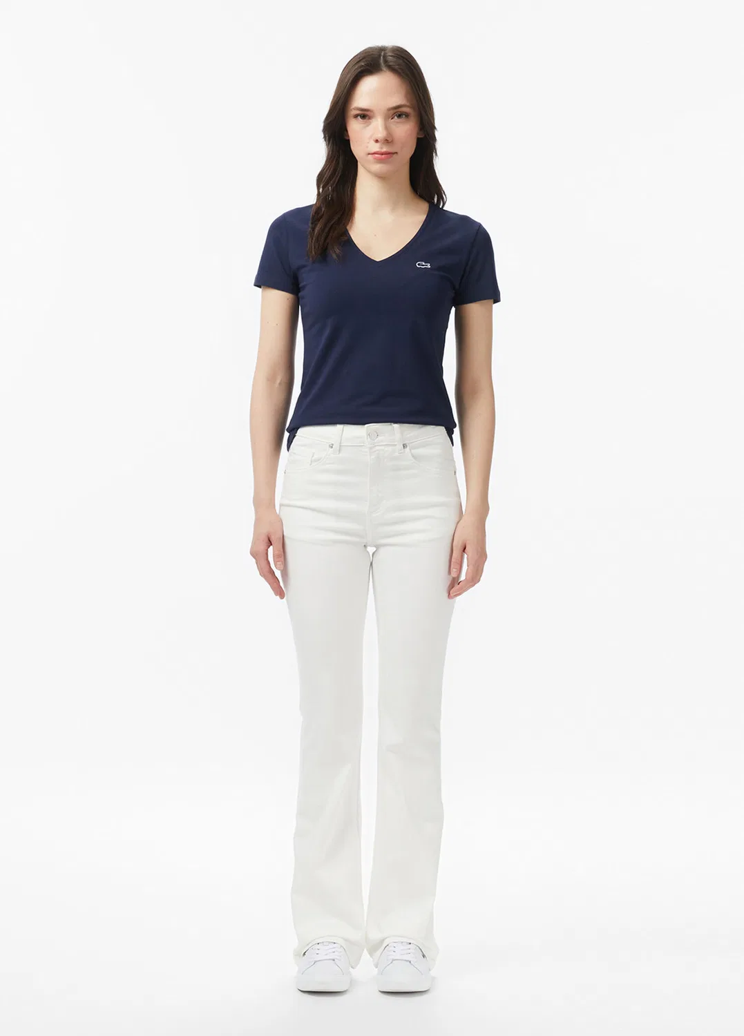 Джинсы Lacoste Slim Fit, кремовый
