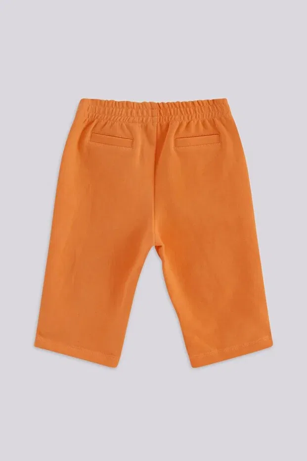 Детские спортивные штаны для девочек хлопковые Gb Baby, Orange — фото 3