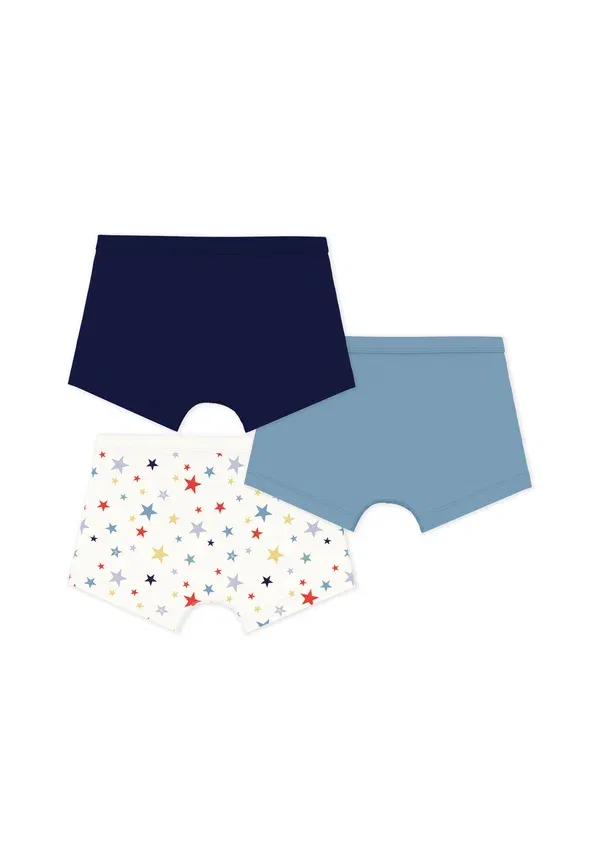 Комплект трусов, хлопок 100%, 3 pack - trunks, Petit Bateau, Multi-colored, мультиколор — фото 2