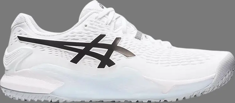 

Кроссовки gel resolution 9 oc 'white black' Asics, белый