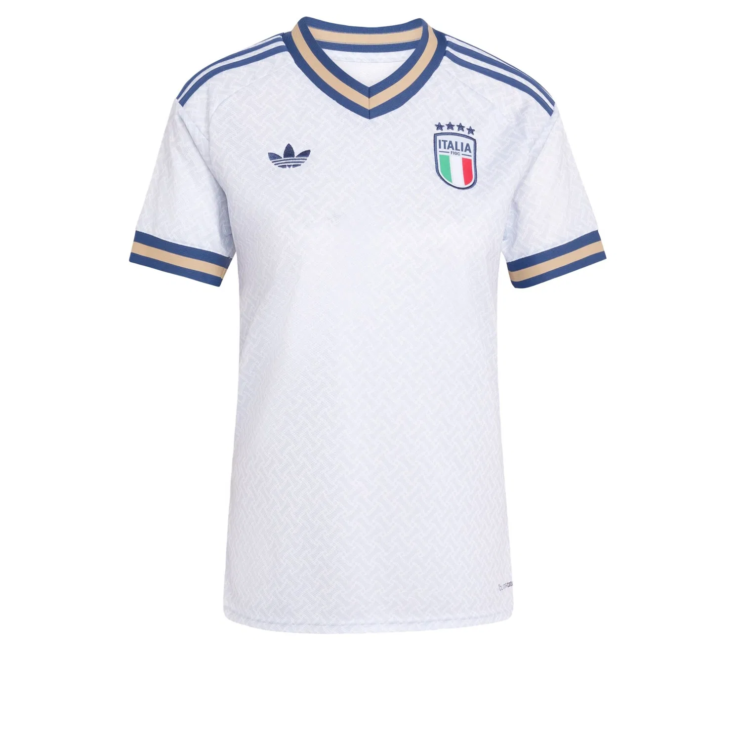Футболка Adidas Performance Italien 26 темно-синего цвета