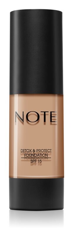 

Жидкая основа с матовым финишем Note Cosmetique Detox and Protect Foundation, 120 Soft Sand 30 мл