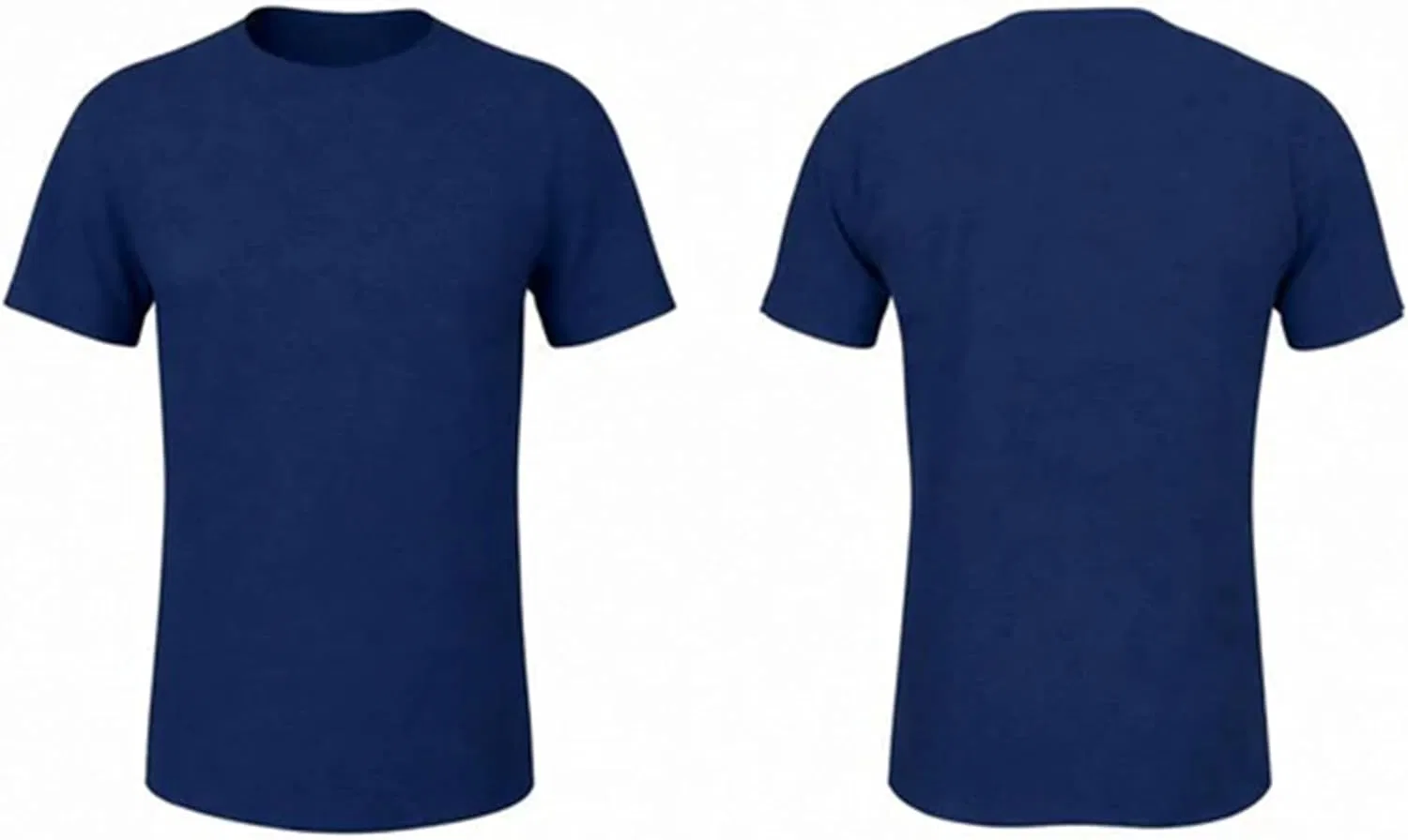 Мужская футболка с круглым вырезом 2501, Navy