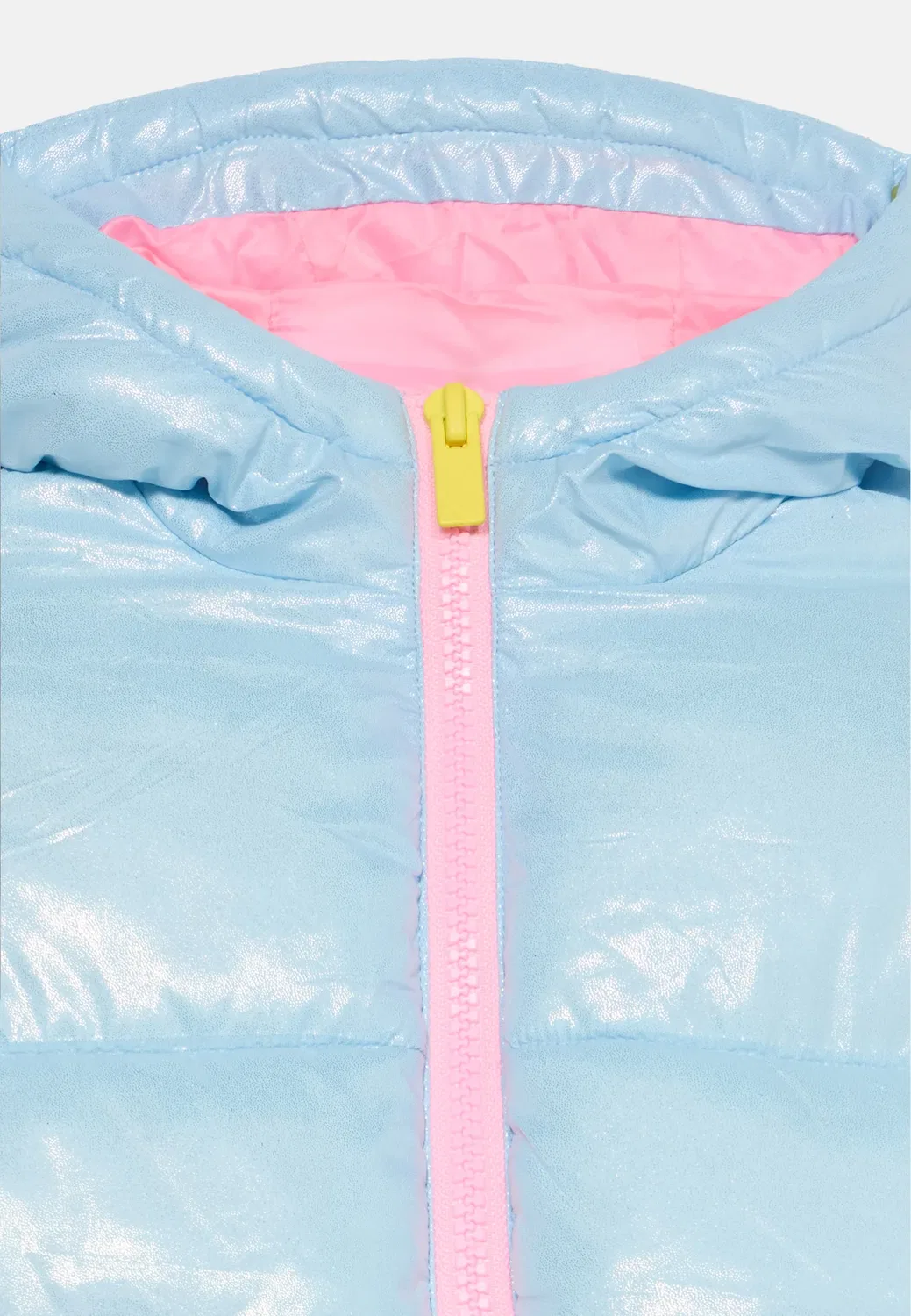 Пуховая куртка для девочки - зимняя куртка Billieblush, Blue — фото 4