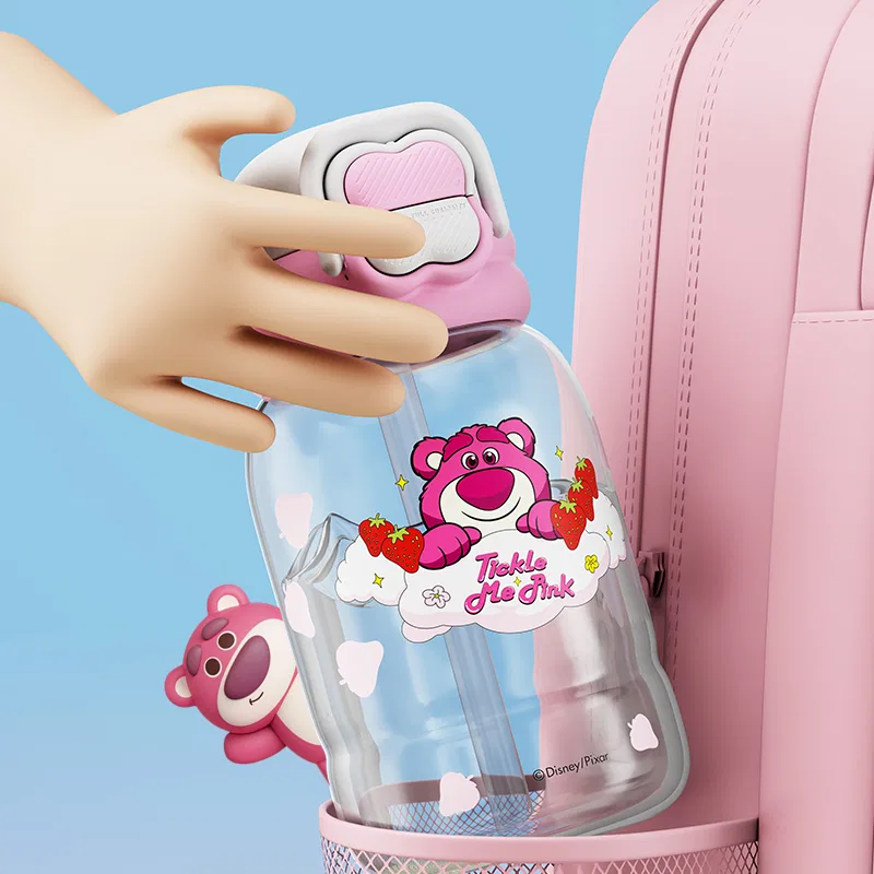 Детская кружка с принтом Mickey Mouse, 650 мл, Disney, Mickey Mouse+Cup Cleaning Brush+Monster World Shopping Bag — фото 3
