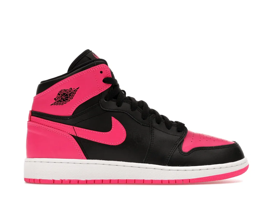 Детские кроссовки Lifestyle с высоким верхом Jordan 1 Retro Jordan, Hyper Pink White Black