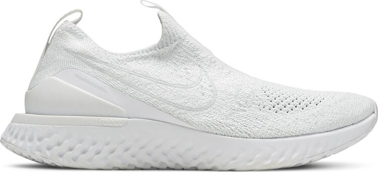 

Кроссовки Nike Wmns Epic Phantom React Flyknit 'Triple White', белый