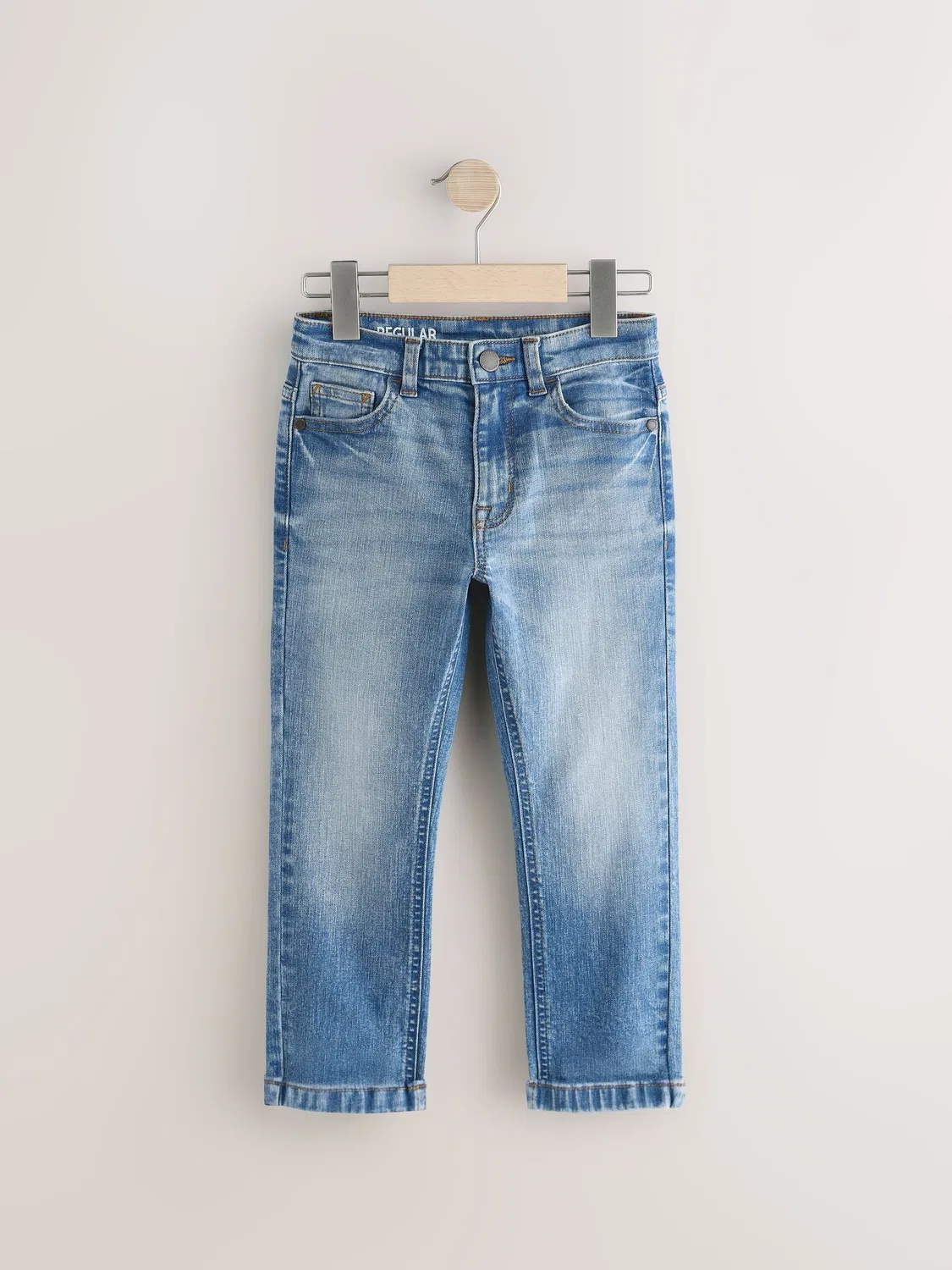 Джинсы Regular Fit Stretch Next, Mid Blue