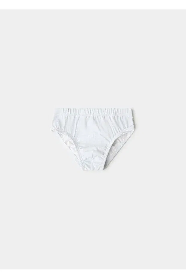 Детский комплект хлопкового нижнего белья для мальчиков Mango Baby, Sky Blue — фото 2
