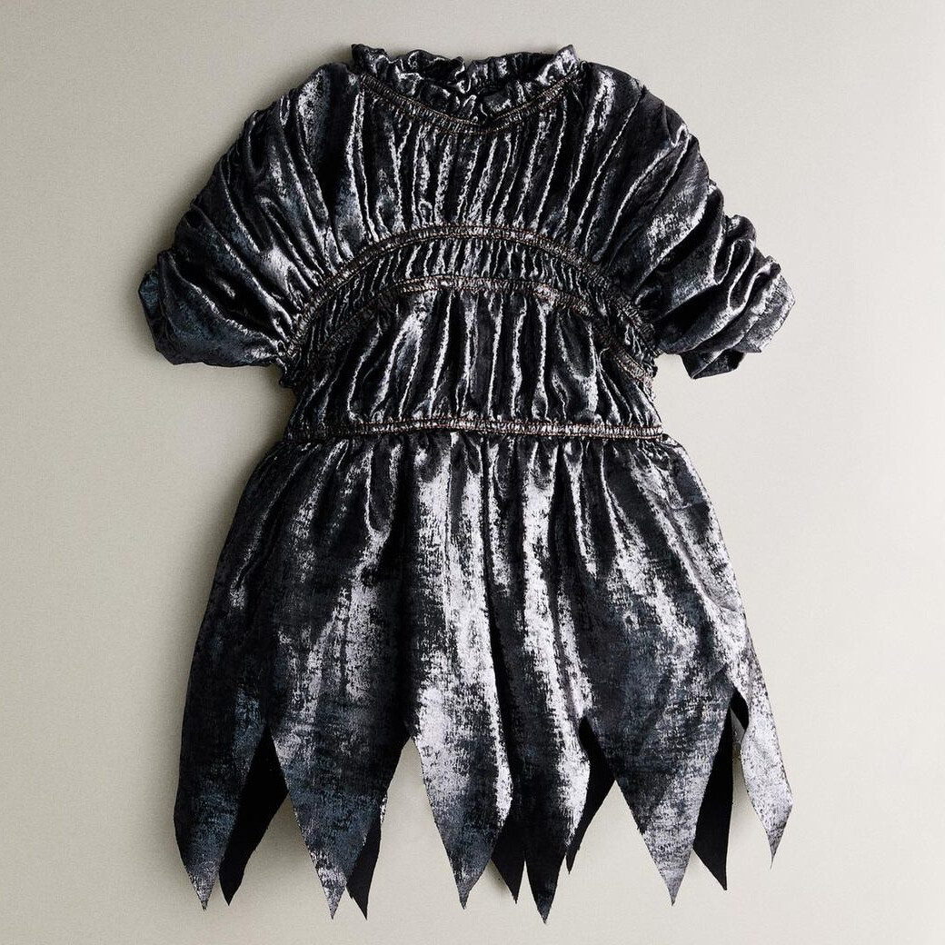 

Детское платье для костюма ведьмы на Хэллоуин Zara Home, черный