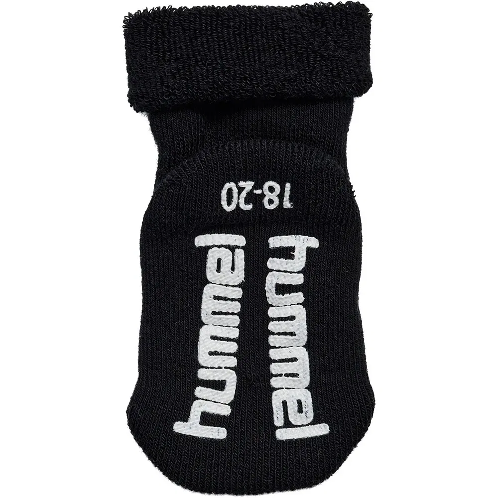 Детские носки с нескользящей подошвой Hummel Mini Non Slip, Black — фото 3