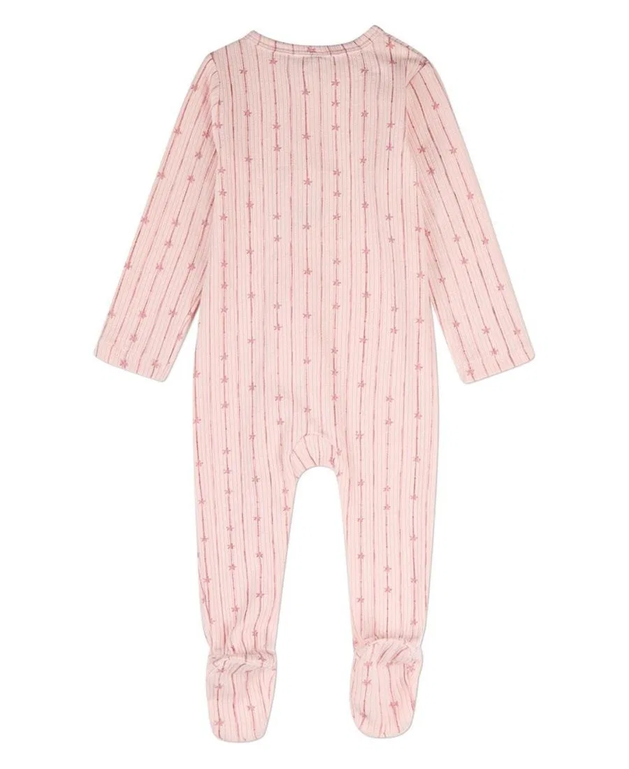 Боди-комбинезон с принтом Star Light, Star Bright MeMoi, Barely Pink — фото 2
