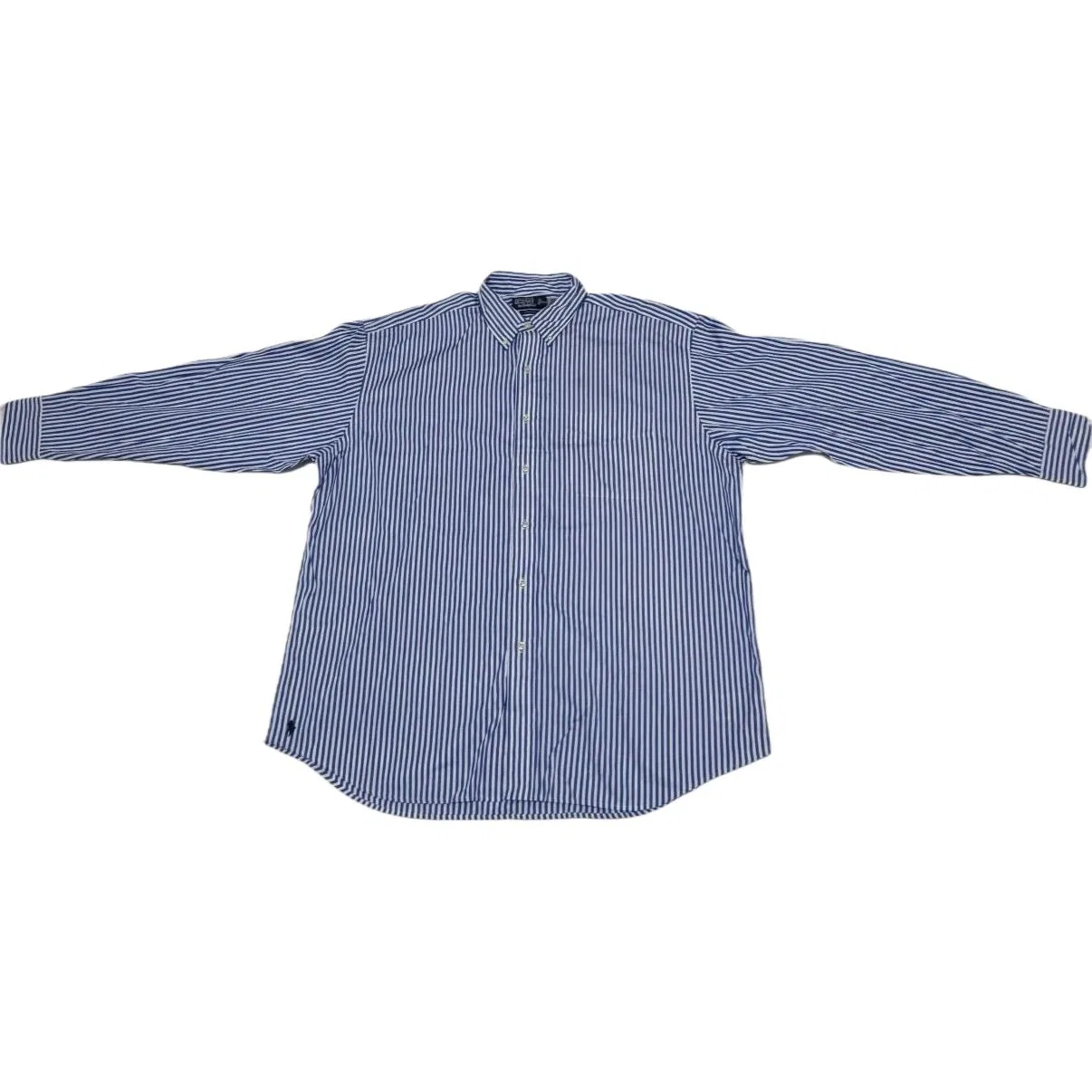Женская рубашка с воротником прямого кроя Blue Polo Ralph Lauren, Blue