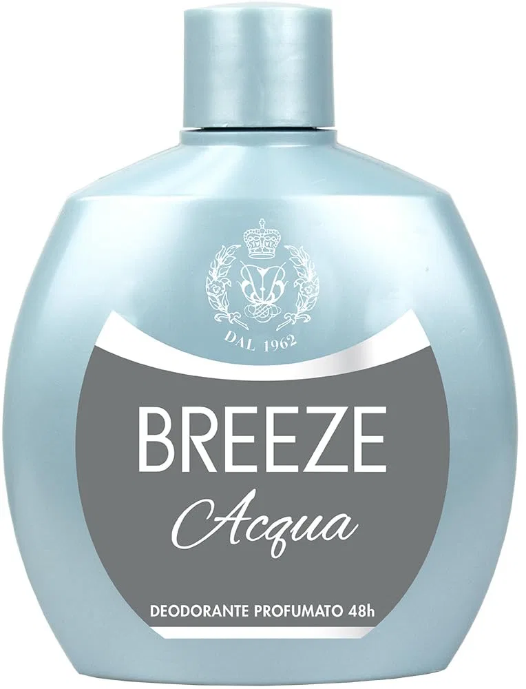Дезодорант без газа и солей алюминия Breeze Acqua, 48ч, 100 мл, 6 шт, Beni Culinari — фото 2