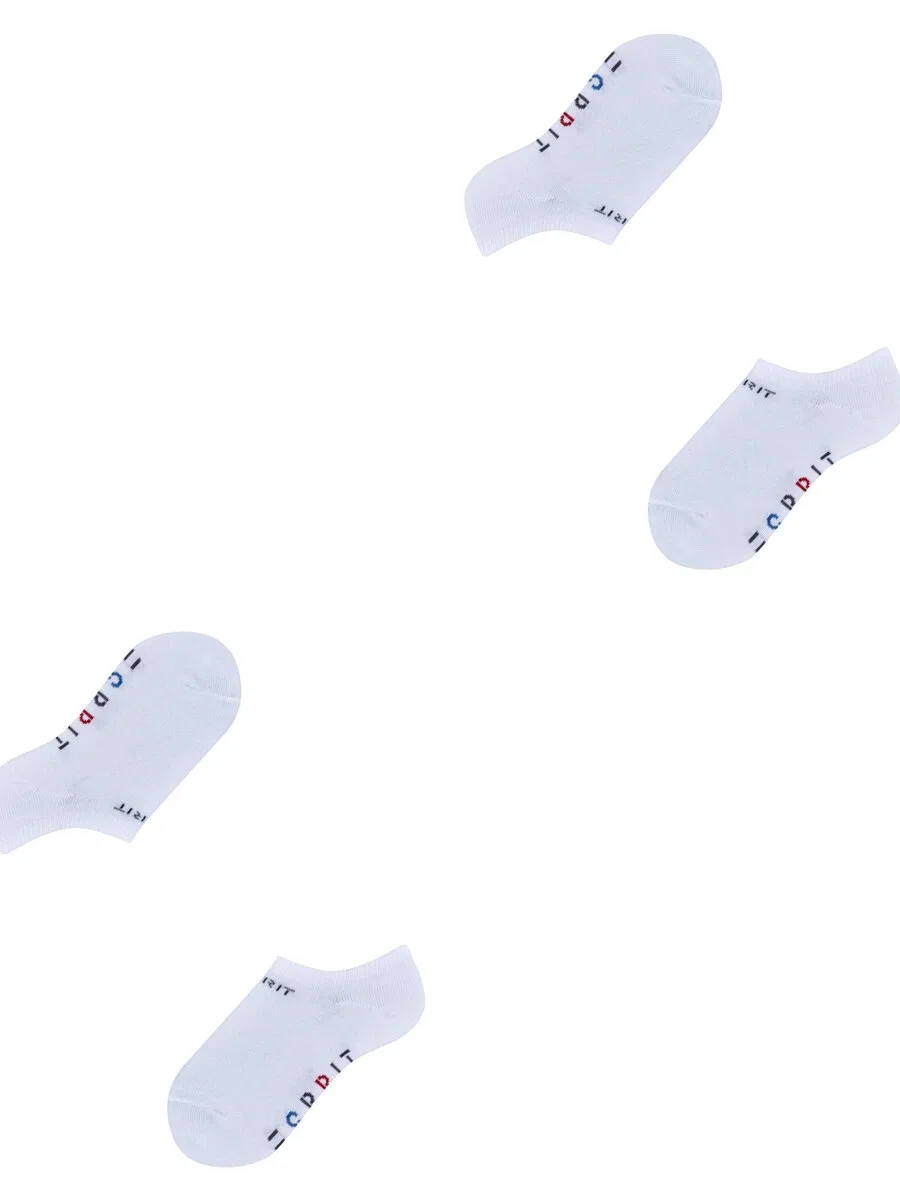 Носки ESPRIT 'Foot Logo 2-Pack' цвета "слоновая кость" — фото 2