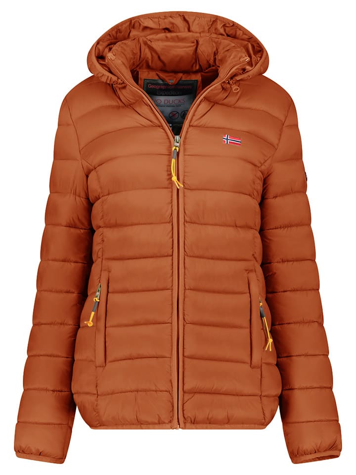 

Стеганая куртка Geographical Norway Steppjacke Atikolor, кэмел
