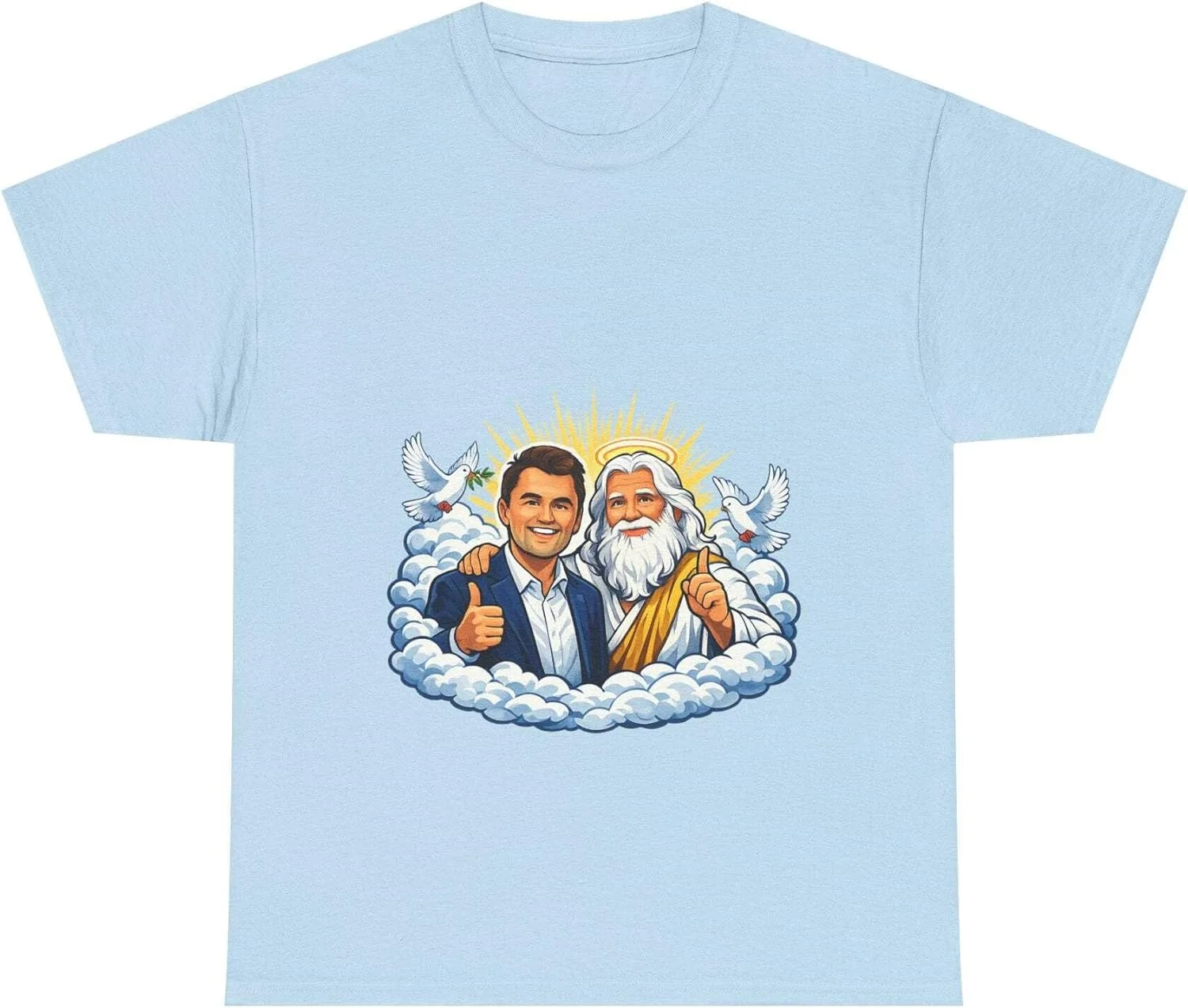 

Футболка God and Man in Heaven Graphic Tee