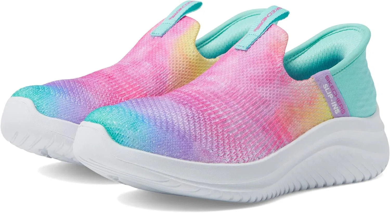 Детские кроссовки для девочек Skechers, Multi — фото 3