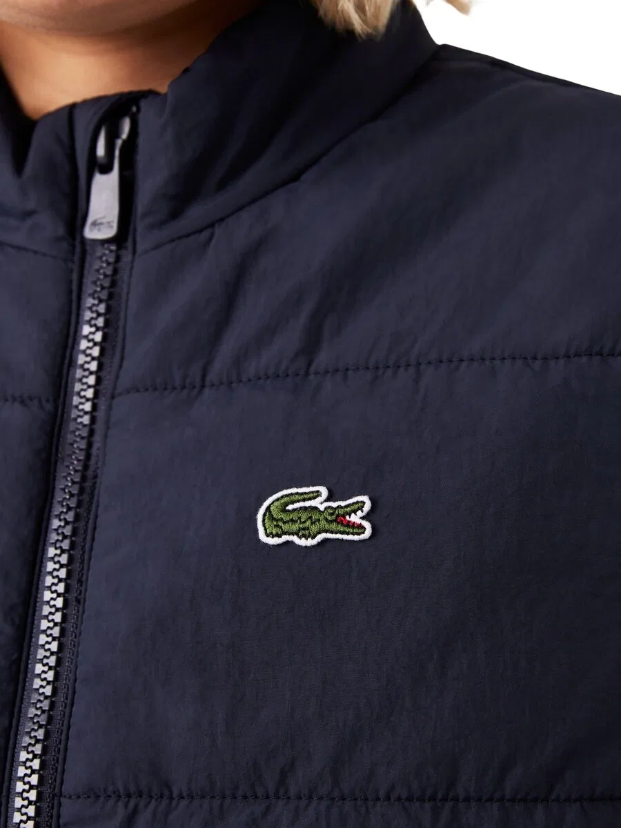 Жилет LACOSTE темно-синего цвета — фото 4