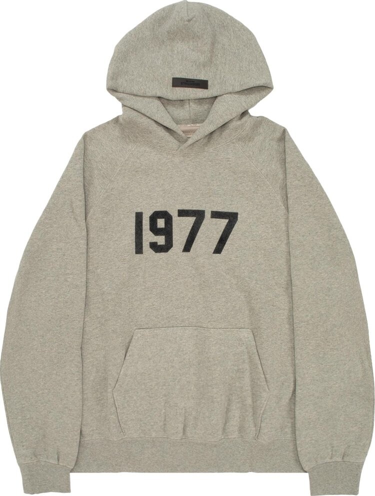

Худи Fear of God Essentials Essentials Hoodie 'Dark Oatmeal', серый