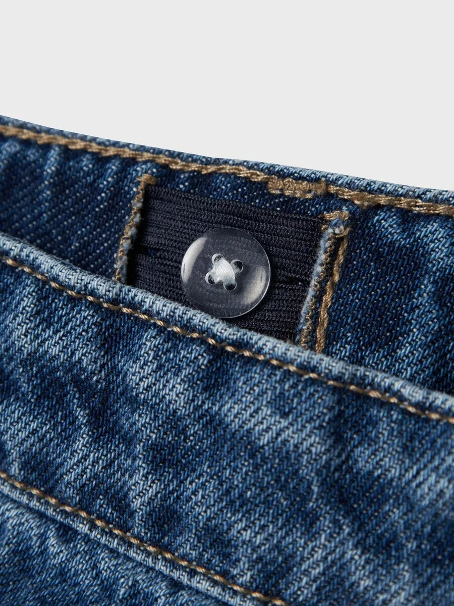 Джинсы LMTD Regular Jeans 'Kim' синего цвета — фото 3