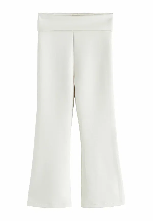 Леггинсы из вискозы Regular fit Foldover Supersoft Kickflare Leggings Next, Cream, кремовый