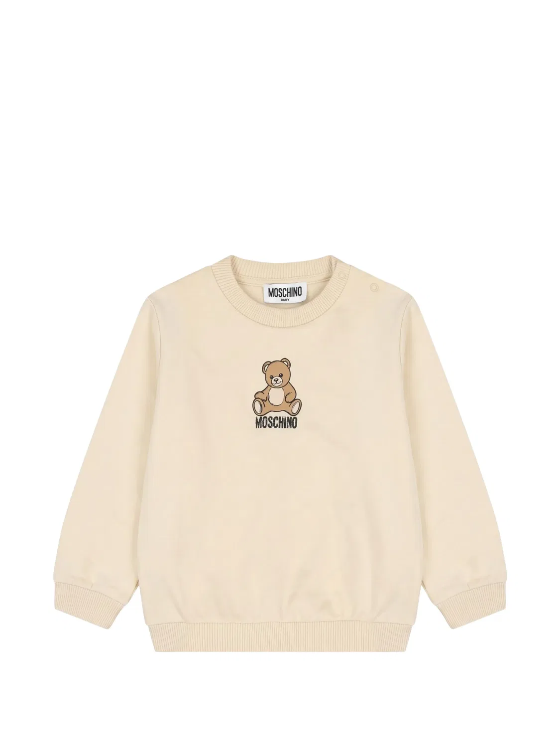 Спортивный костюм Teddy Bear Moschino Kids, нейтральные цвета — фото 3