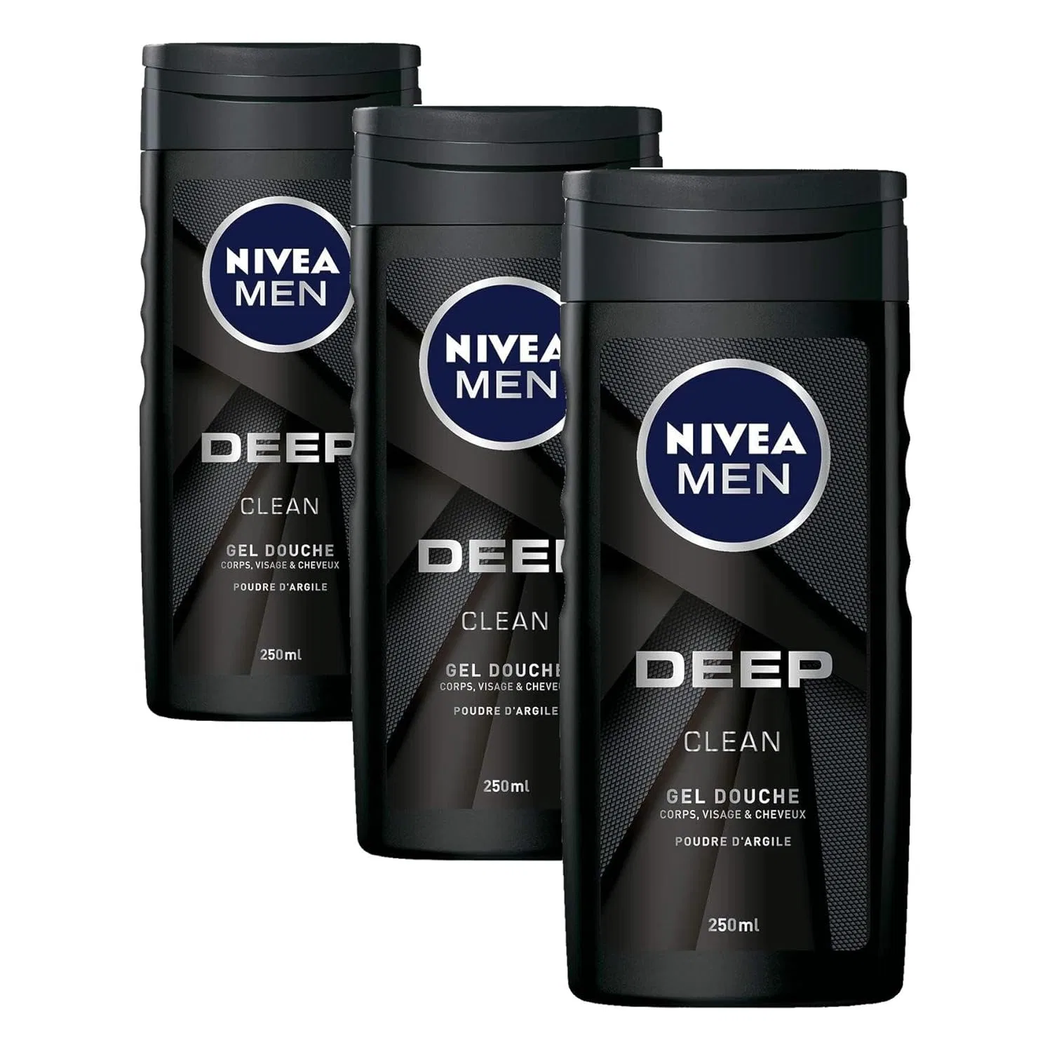 Гель для душа Nivea Men Deep, 750 мл, Clay