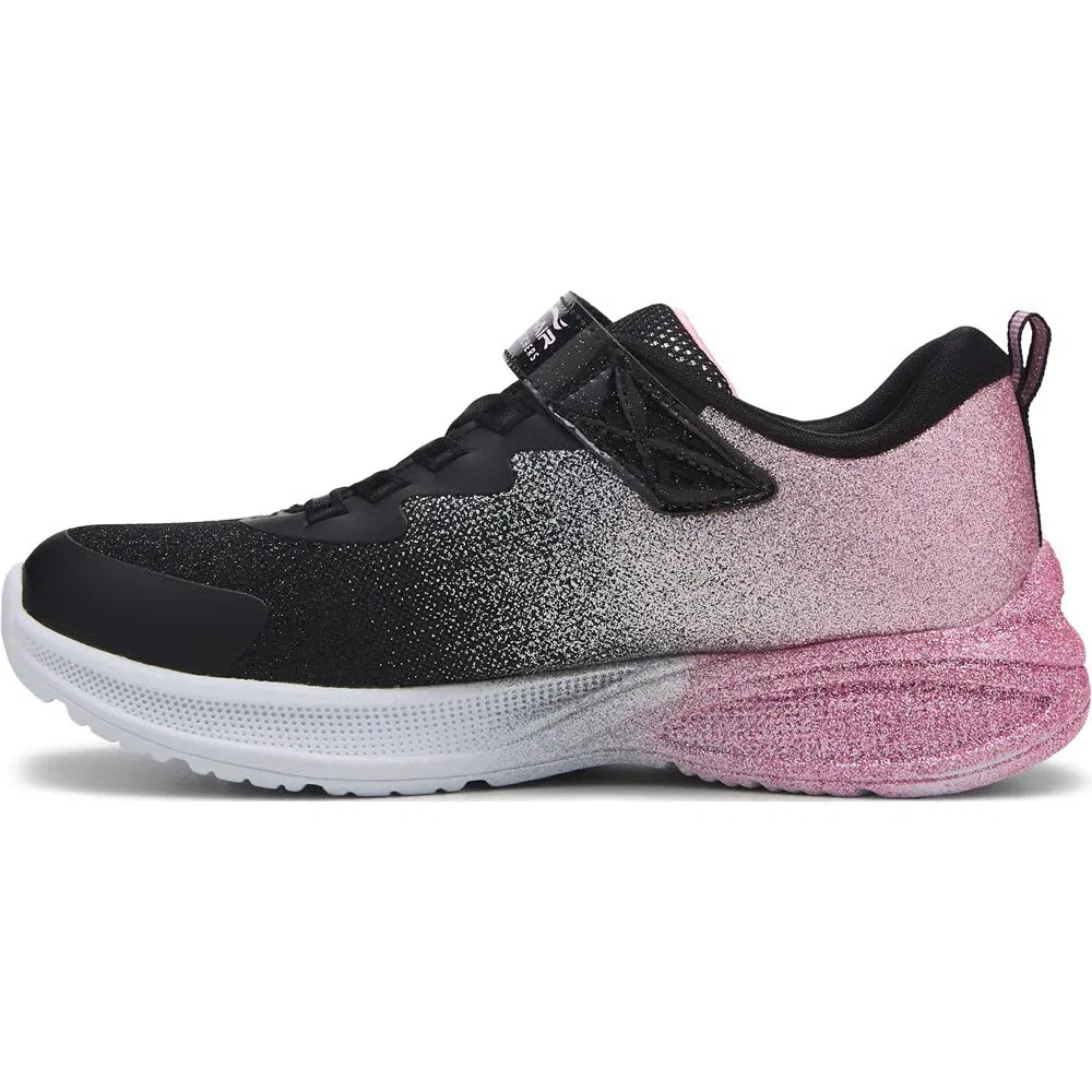 Детские кроссовки Microspec Max Advance Skechers, Black Ombre Glitter — фото 3