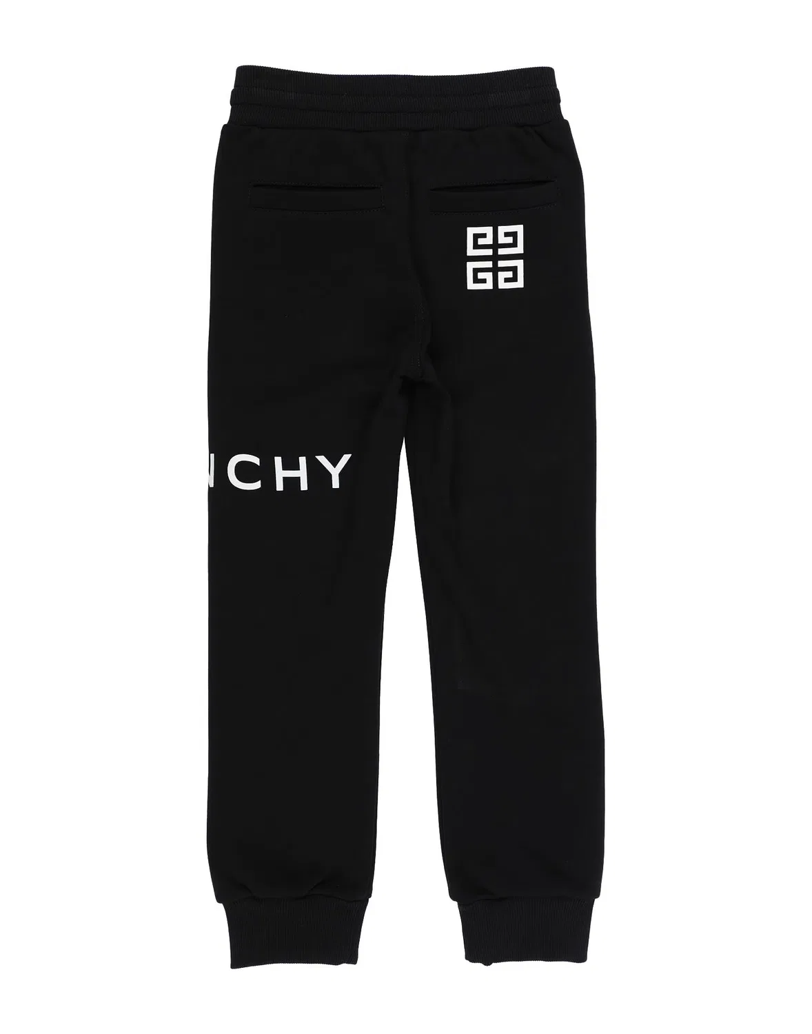 Детские спортивные брюки с принтом Givenchy, черный — фото 2